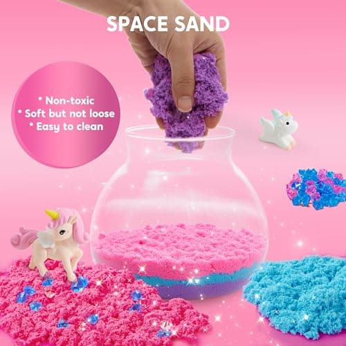 Klever Kits Unicorn Crystal Terrarium Kit for Kids Science Gifts