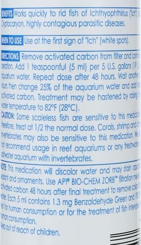 API Liquid Super Ick Cure for Fish, 4 fl oz(Pack of 1)