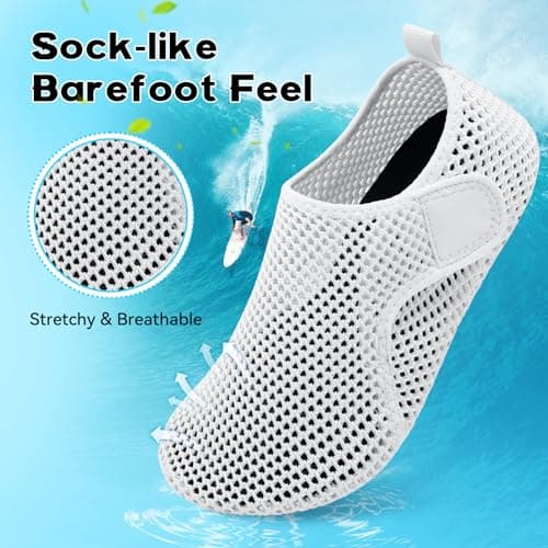 Waterproof Barefoot Sandals for Men and Women | Scurtain Quick-Dry Beach Shoes
