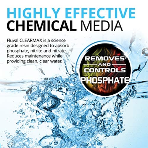 Fluval ClearMax Phosphate Remover, 100g Nylon Bags, 3-Pack