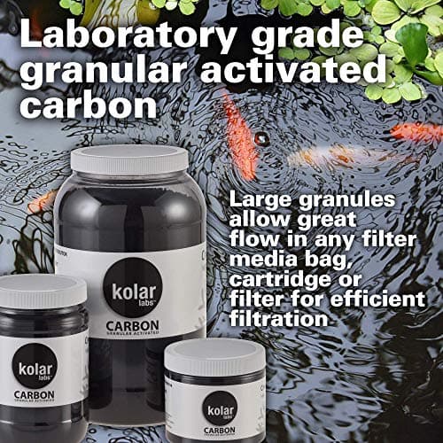 Kolar Labs Crystal Cal Activated Carbon, 1 Gallon Aquarium Filter Aid