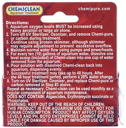 Chemiclean Aquarium Cleaner, 6gm