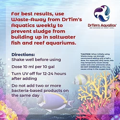 DrTim's Aquatics Reef Waste-Away 4 oz Aquarium Cleaner