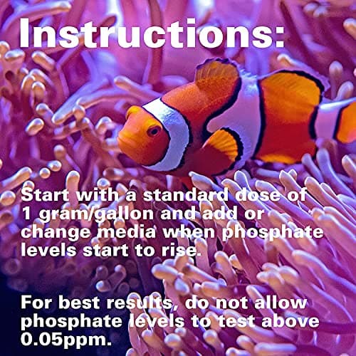 Kolar Labs GFO Bayoxide E33 Phosphate Remover for Aquariums, Reef Tanks (454g)