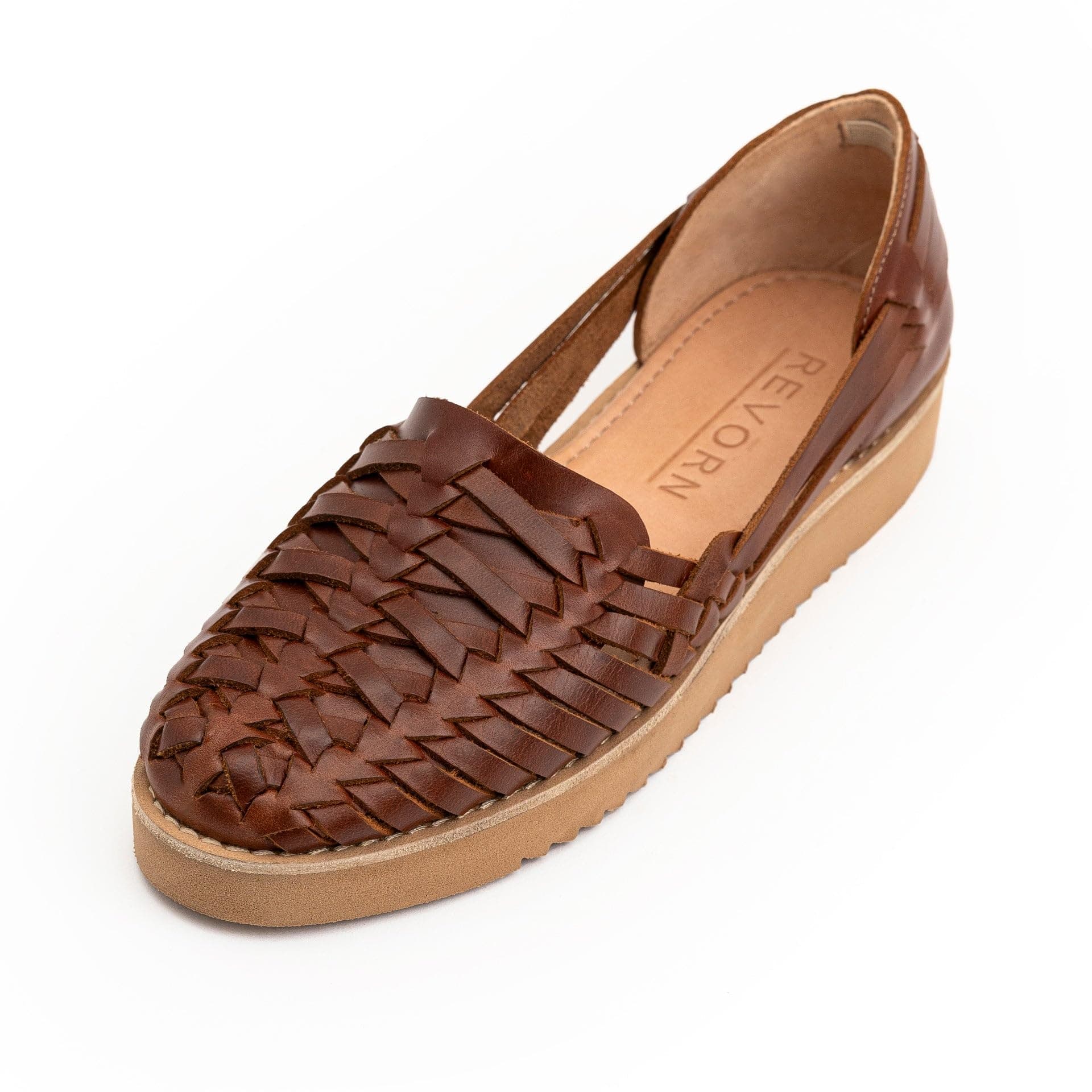 REVORN ALLURE Designer Huarache Women's Sandal | 100% Leather | Ultra Comfortable | Flexible Sole | Sophisticated Design