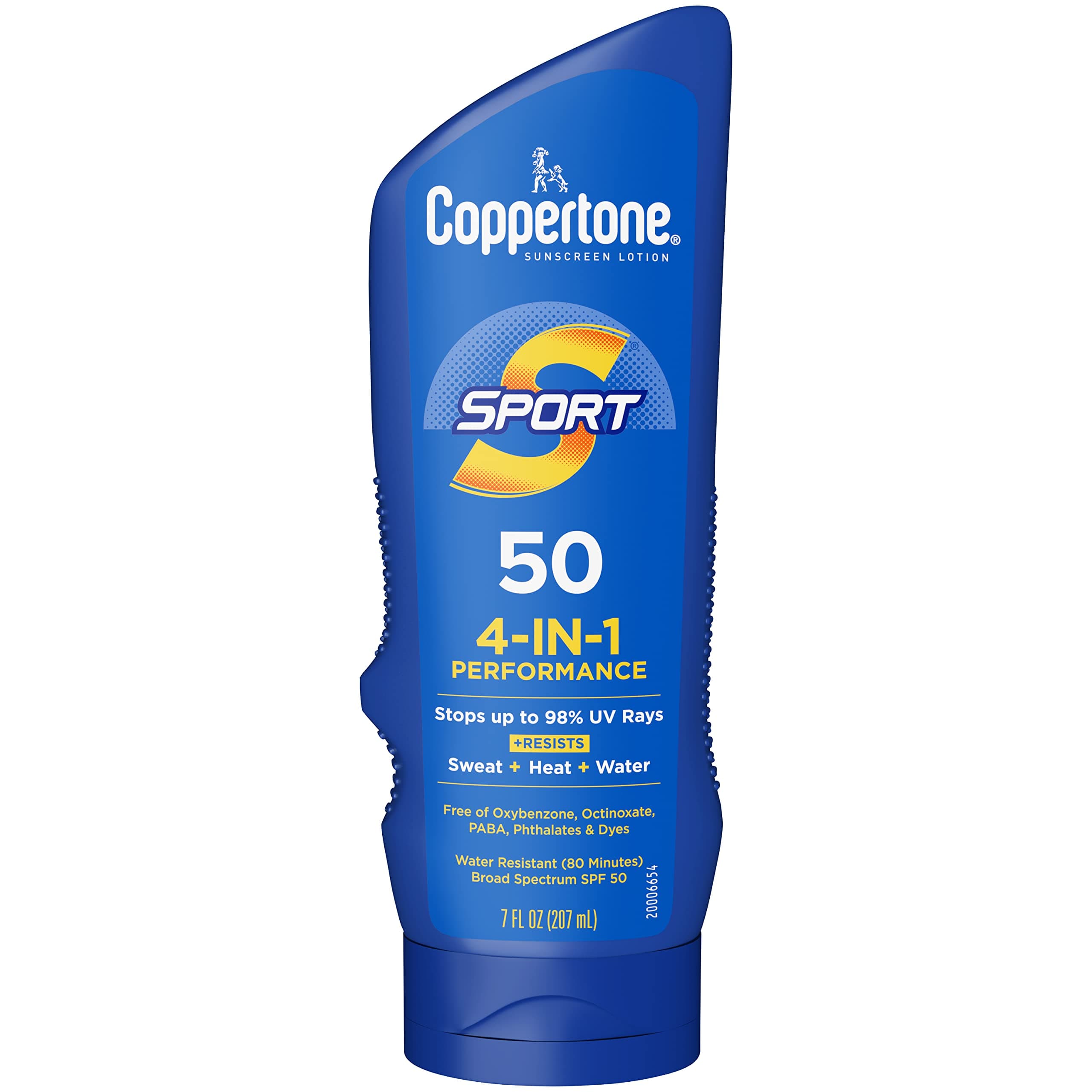 Coppertone SPORT Sunscreen SPF 50, Water Resistant, 7 Fl Oz