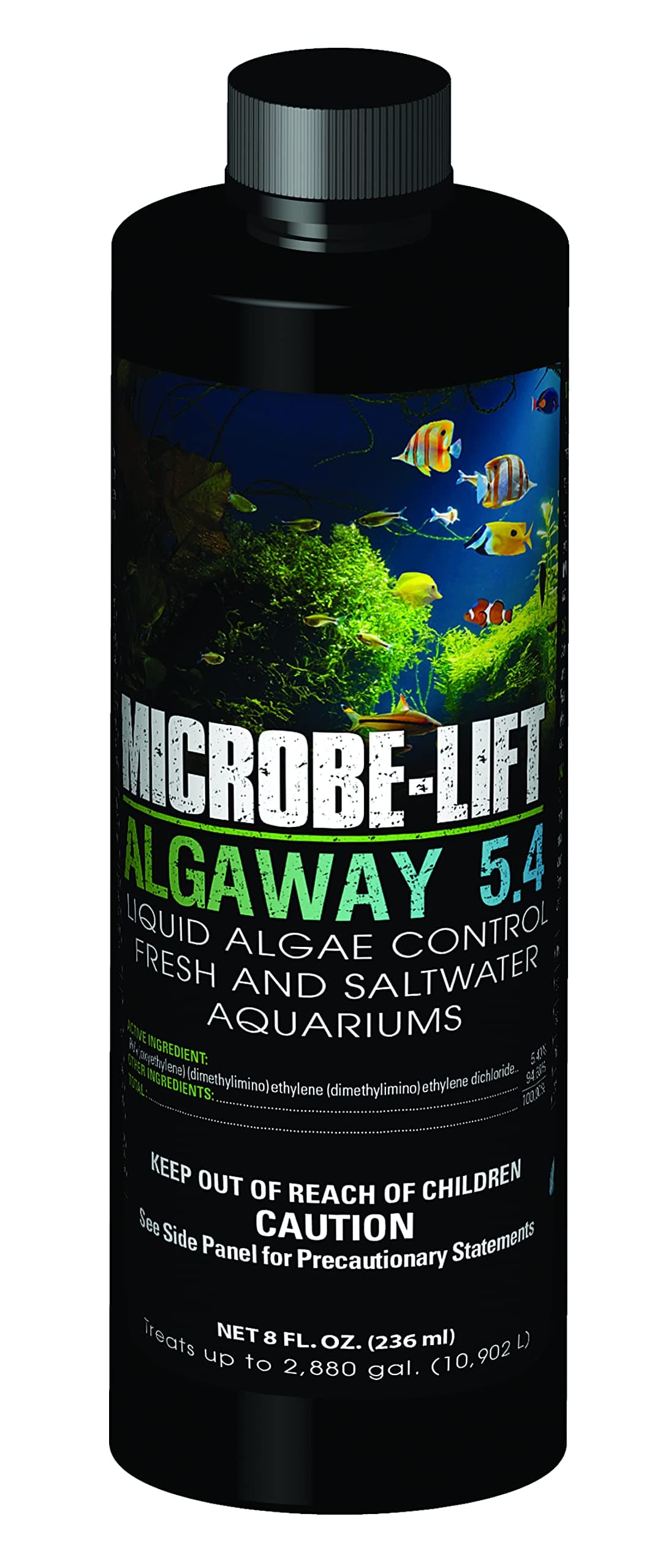 MICROBE-LIFT ALGAA08 Algae Control for Home Aquariums, 8 Ounces
