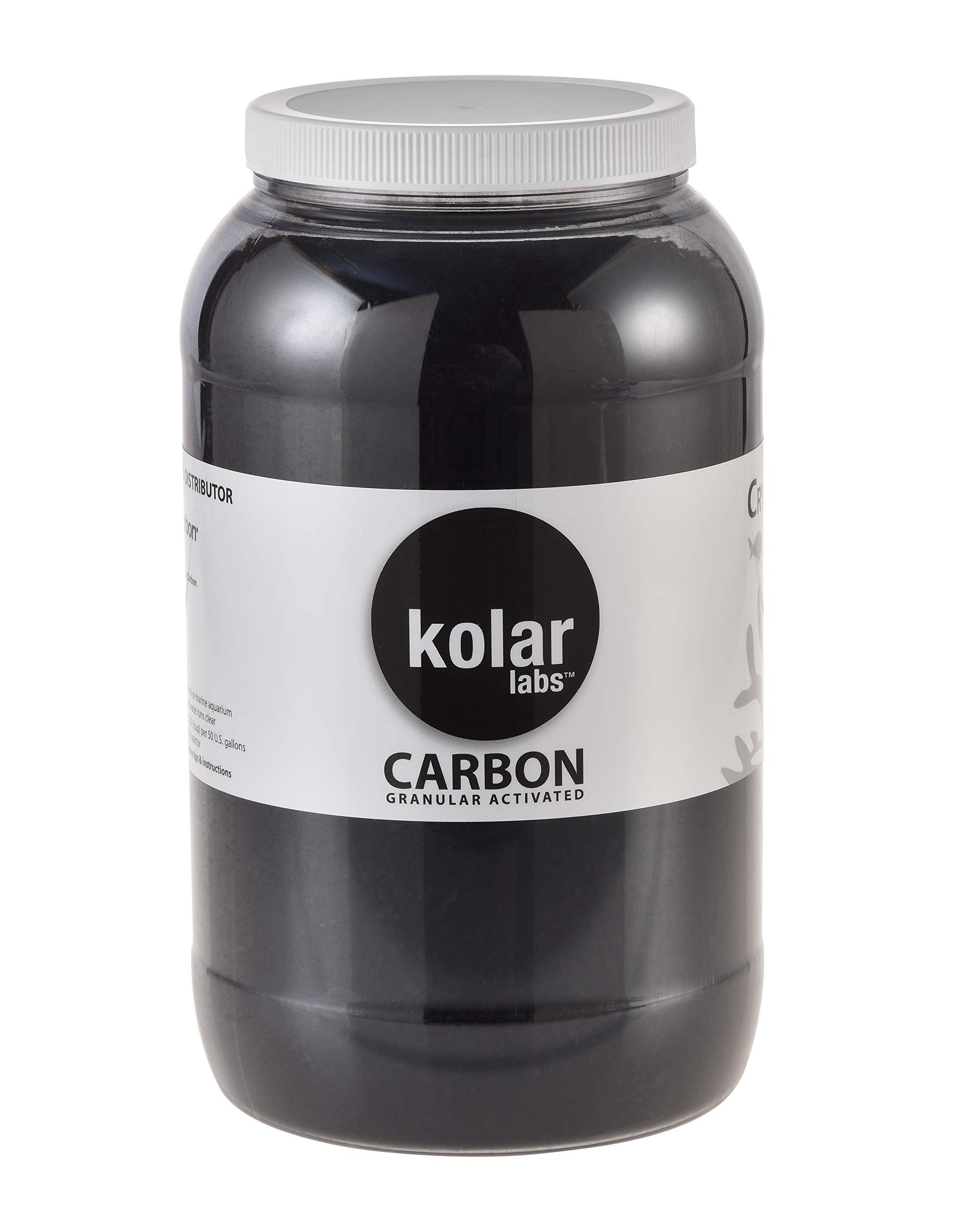 Kolar Labs Crystal Cal Activated Carbon, 1 Gallon Aquarium Filter Aid
