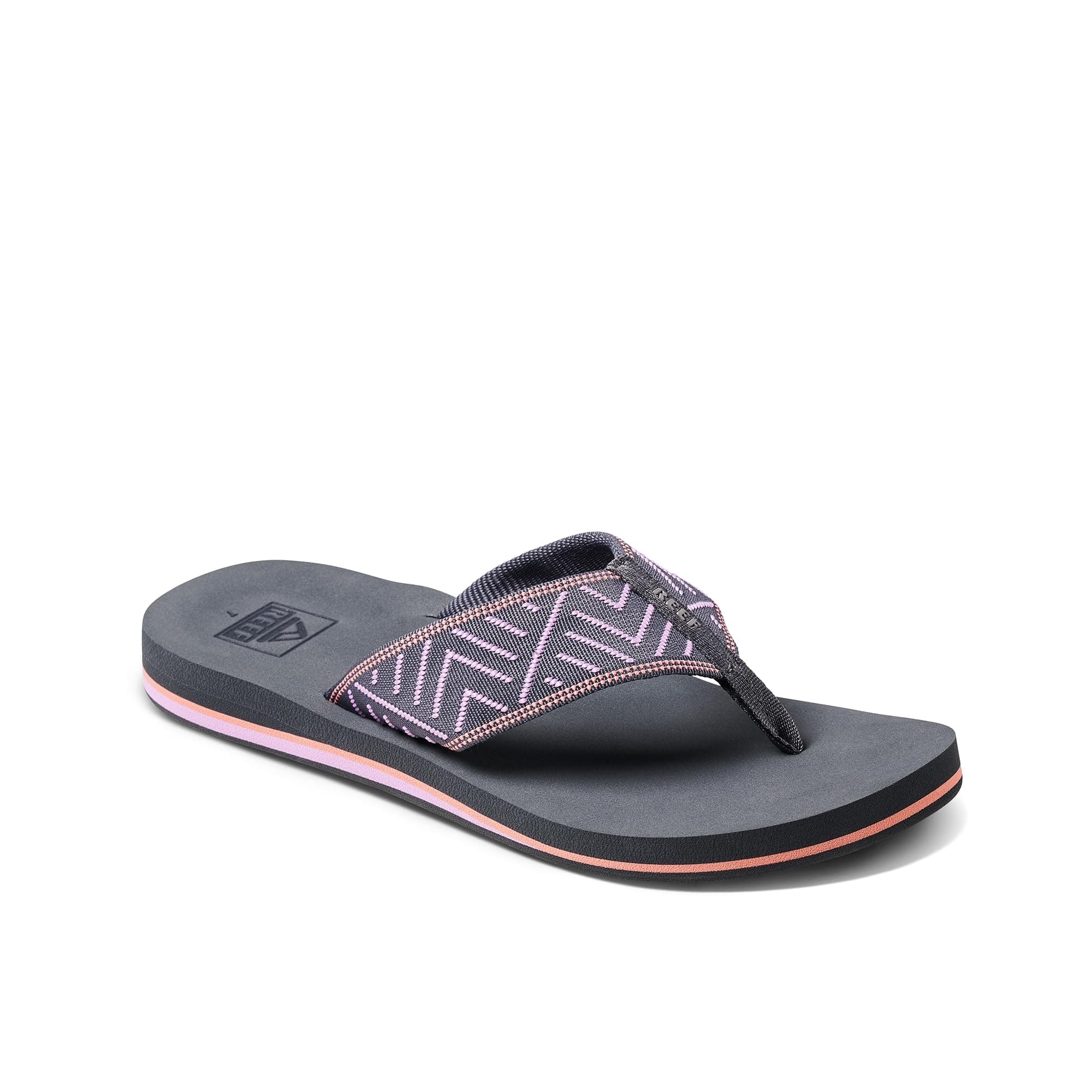 REEF Women's Soft-Woven Strap Beach Flip Flop with Cushion Footbed