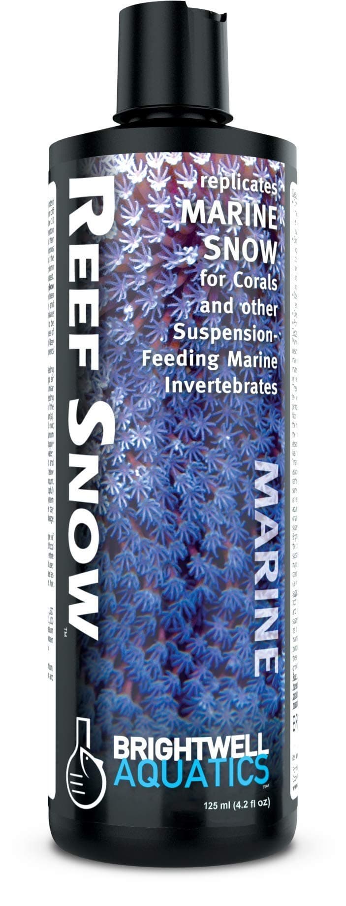 Brightwell Aquatics Reef Snow – Nutrient-Rich Coral & Clam Supplement – 125 ml
