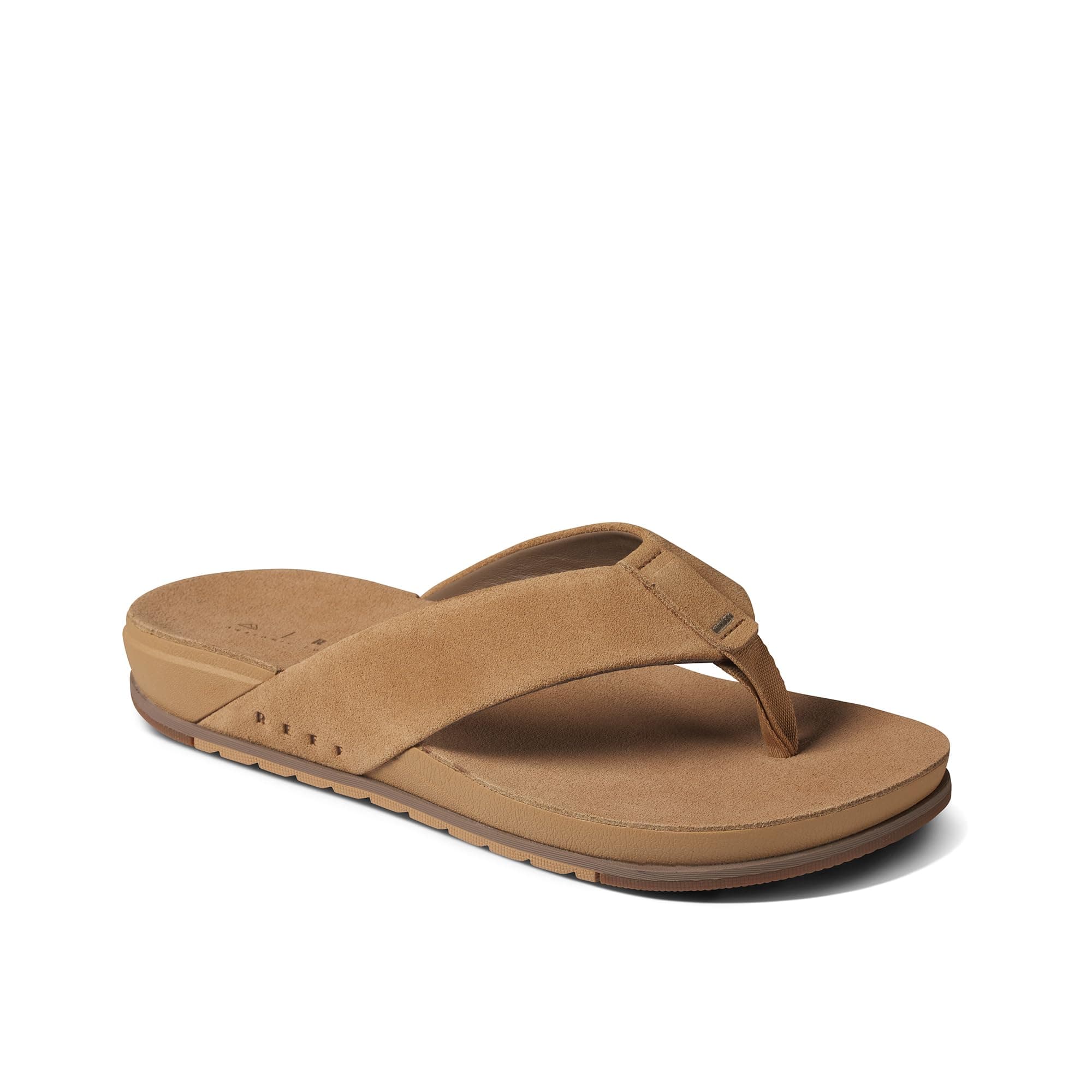 REEF Ojai Men's Premium Suede Sandal with Soft Cushion Footbed