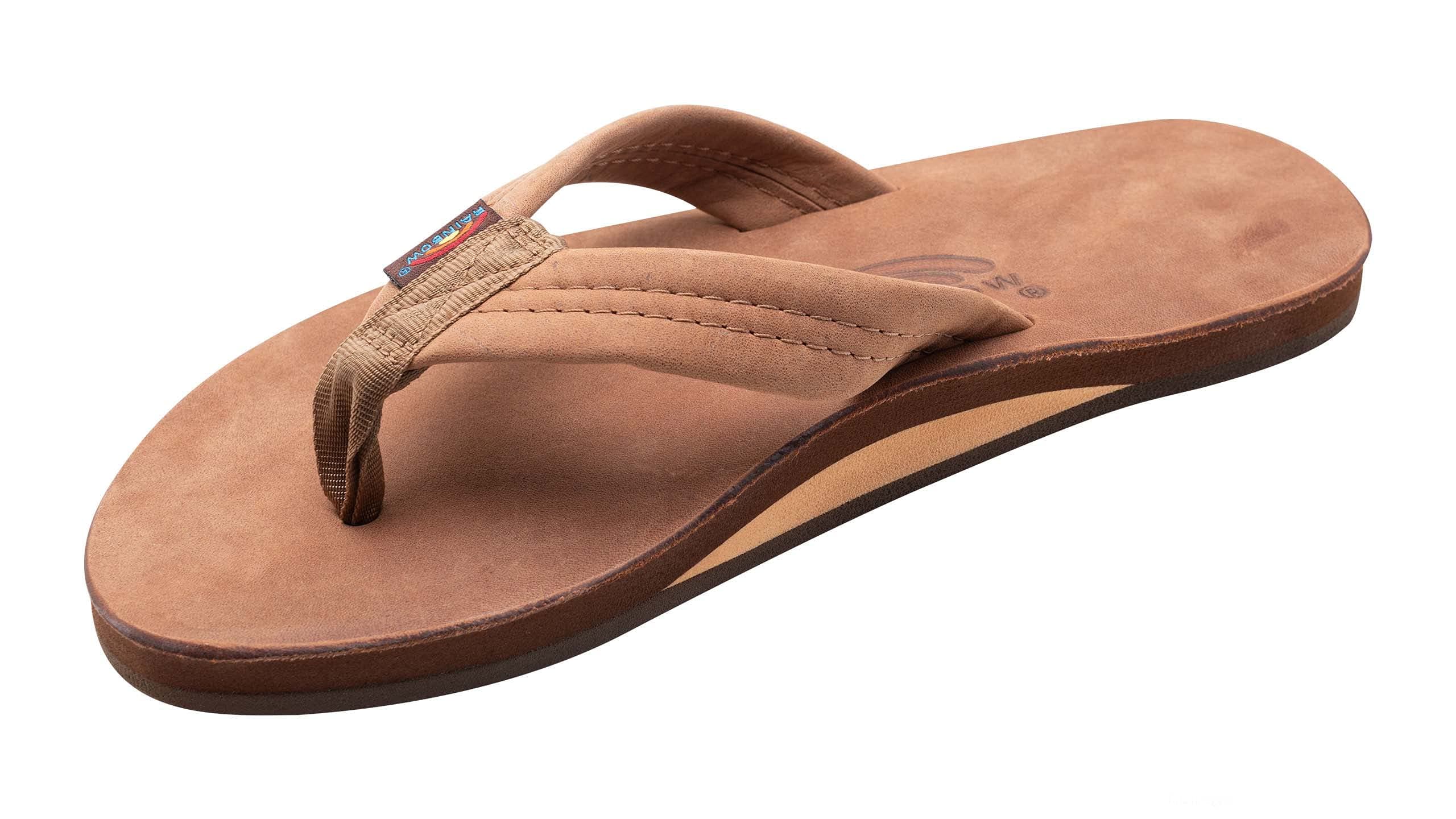 Luxury Mens Rainbow Sandals - Single Layer Arch Support