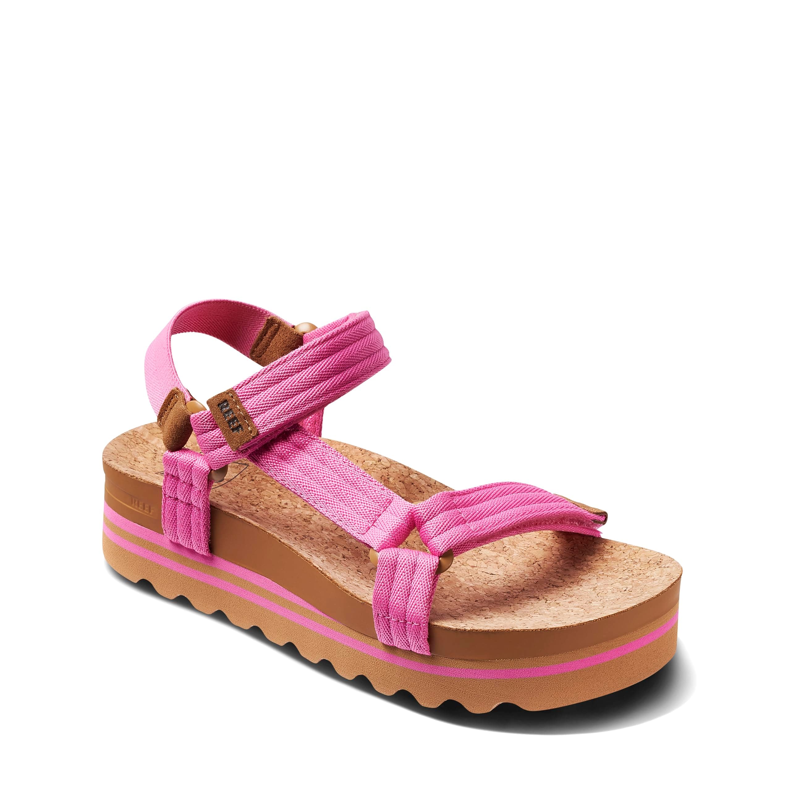 REEF Women's Rem Hi Platform Sandal, Arch Support & Adjustable Strap