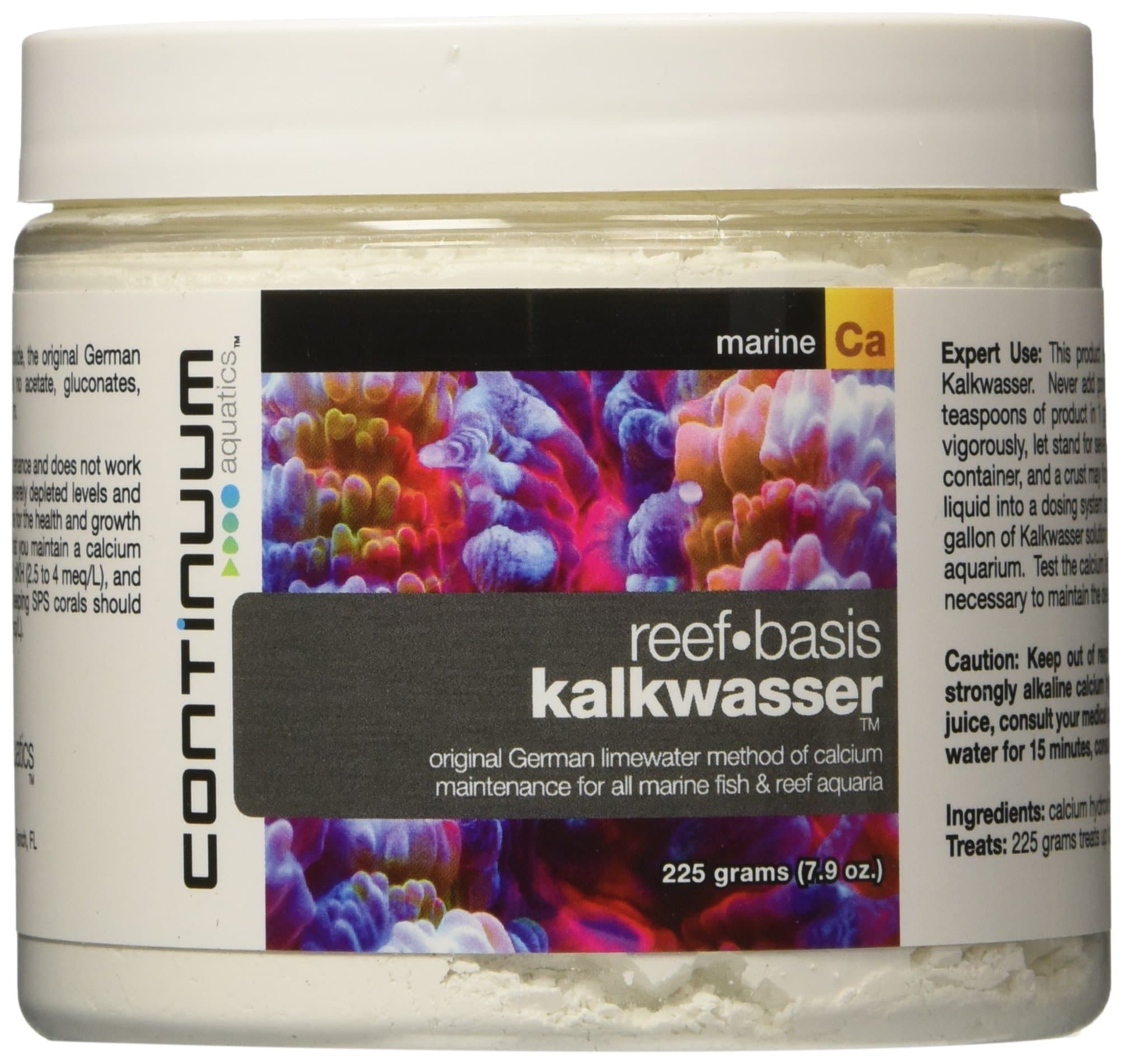 Continuum Aquatics Reef Basis Kalkwasser Calcium Powder, 225g