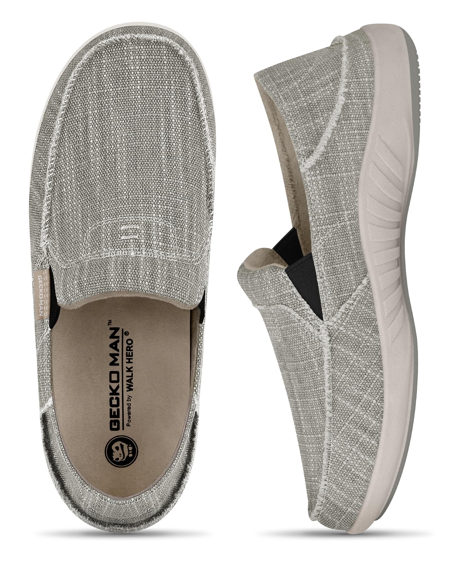 WALK·HERO Orthopedic Casual Sneakers for Men with Arch Support and Comfort