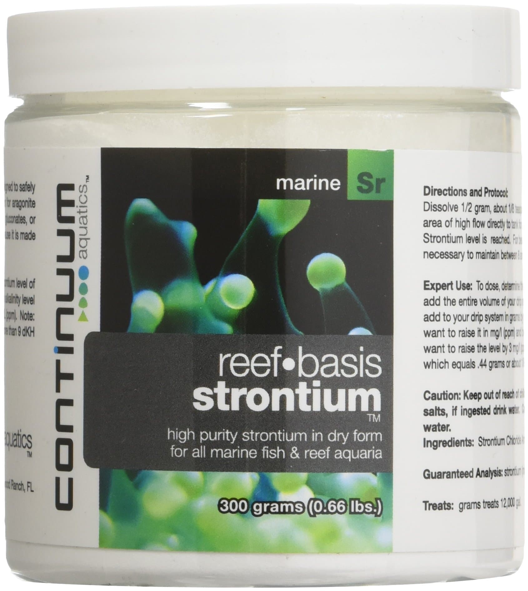 Continuum Aquatics Reef Basis Strontium Powder