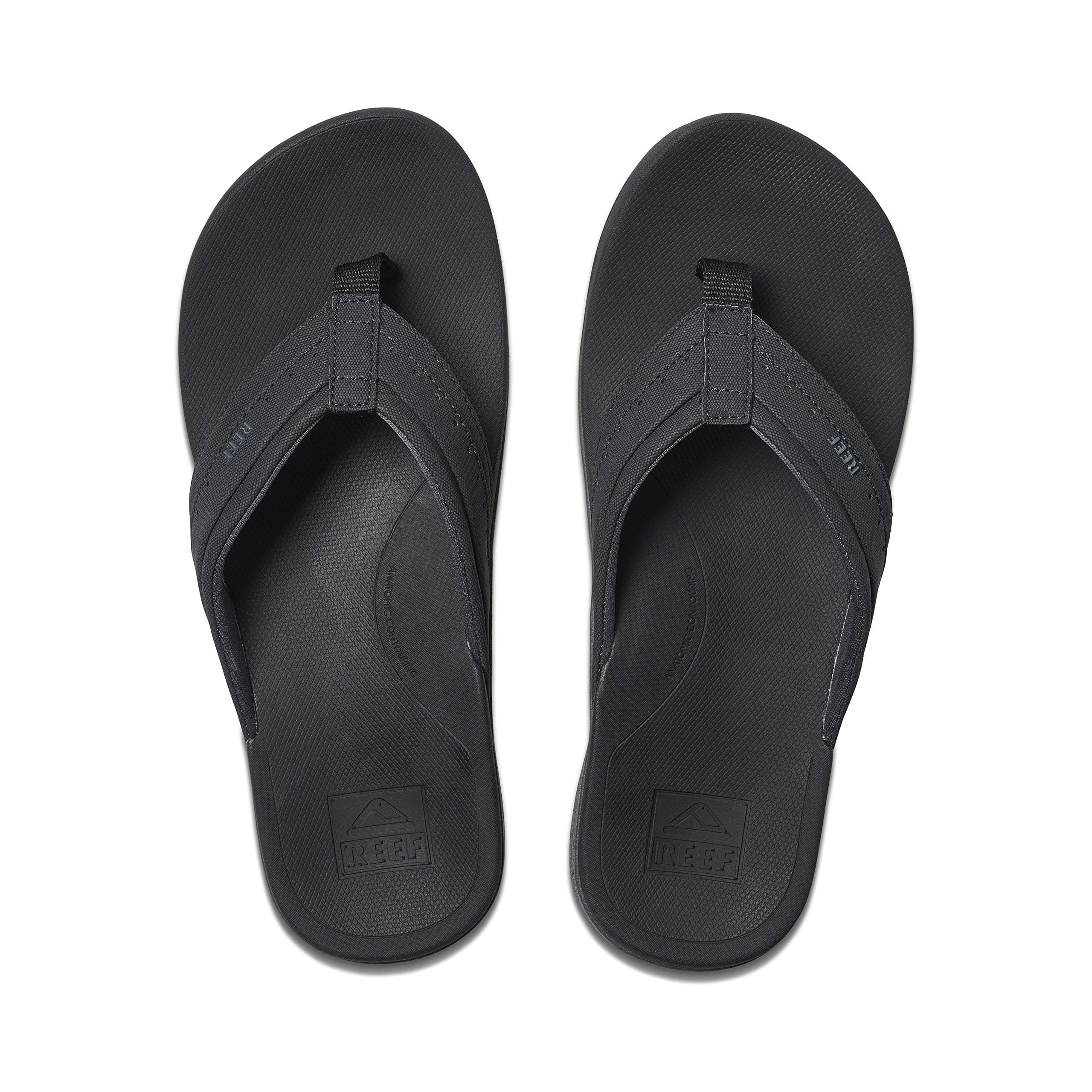 REEF Men's Ortho-Spring Flip Flop, Arch Support, Soft Cushion Footbed