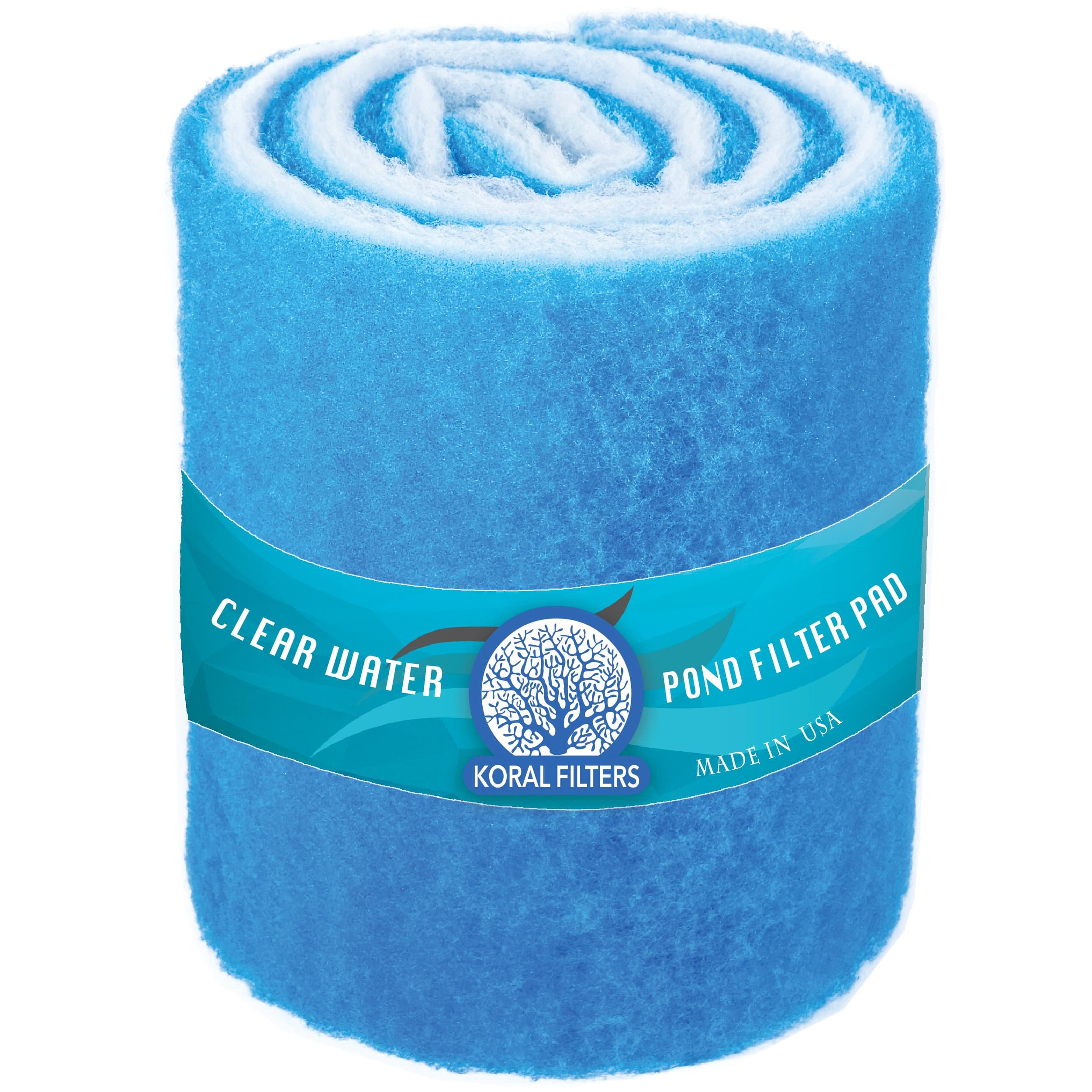 Koi Pond & Aquarium Filter Media Roll (6 ft) - Clear & Clean Water