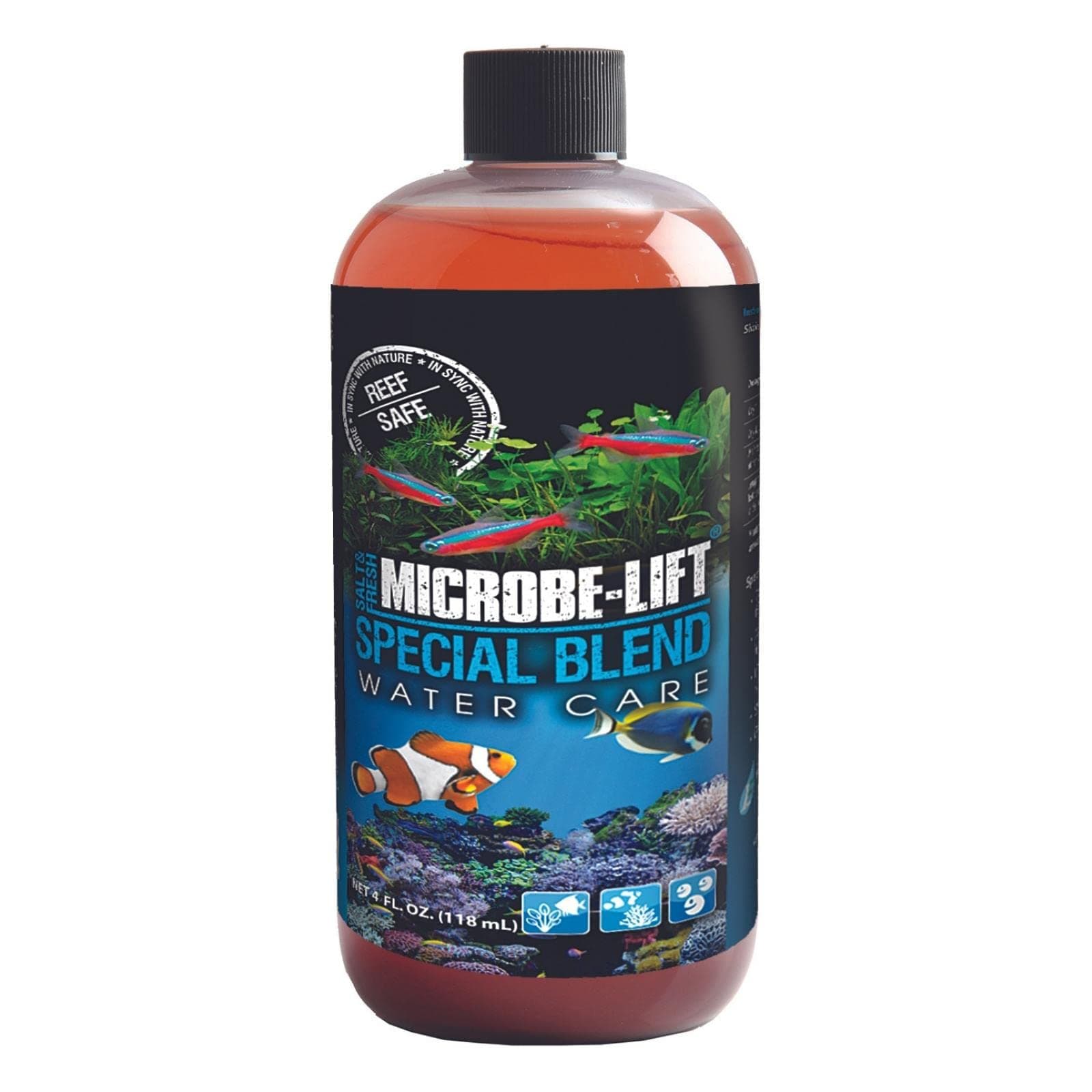 MICROBE-LIFT SBH04 Special Blend Aquarium Cleaner 4 Ounces