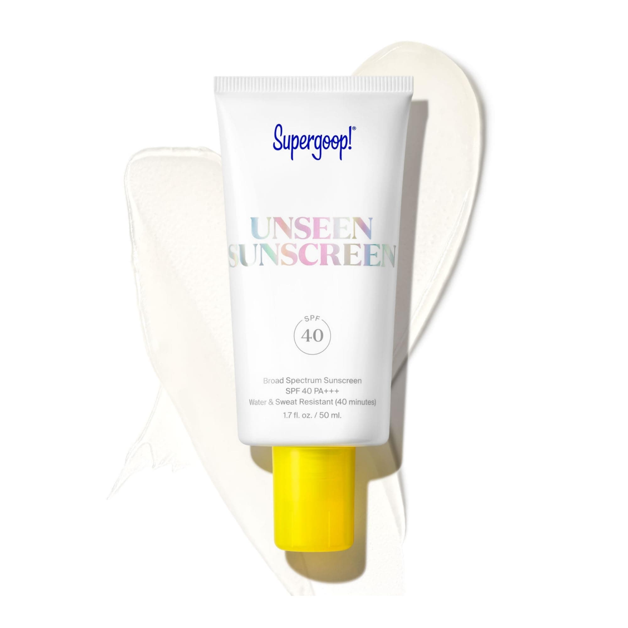 Supergoop! Unseen Sunscreen SPF 40 - Invisible Face Sunscreen + Primer