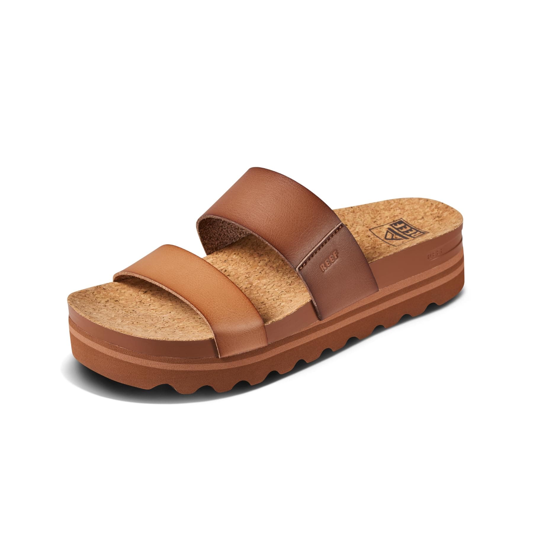 REEF Women's Cushion Vista Hi Platform Sandal - Comfortable Beach Shoes