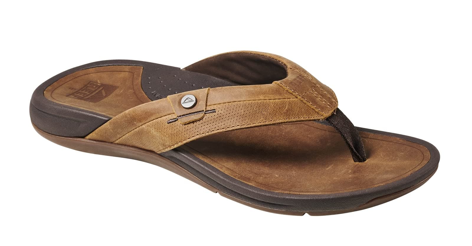 REEF Men's Pacific Leather Sandal - Classic Summer Footwear