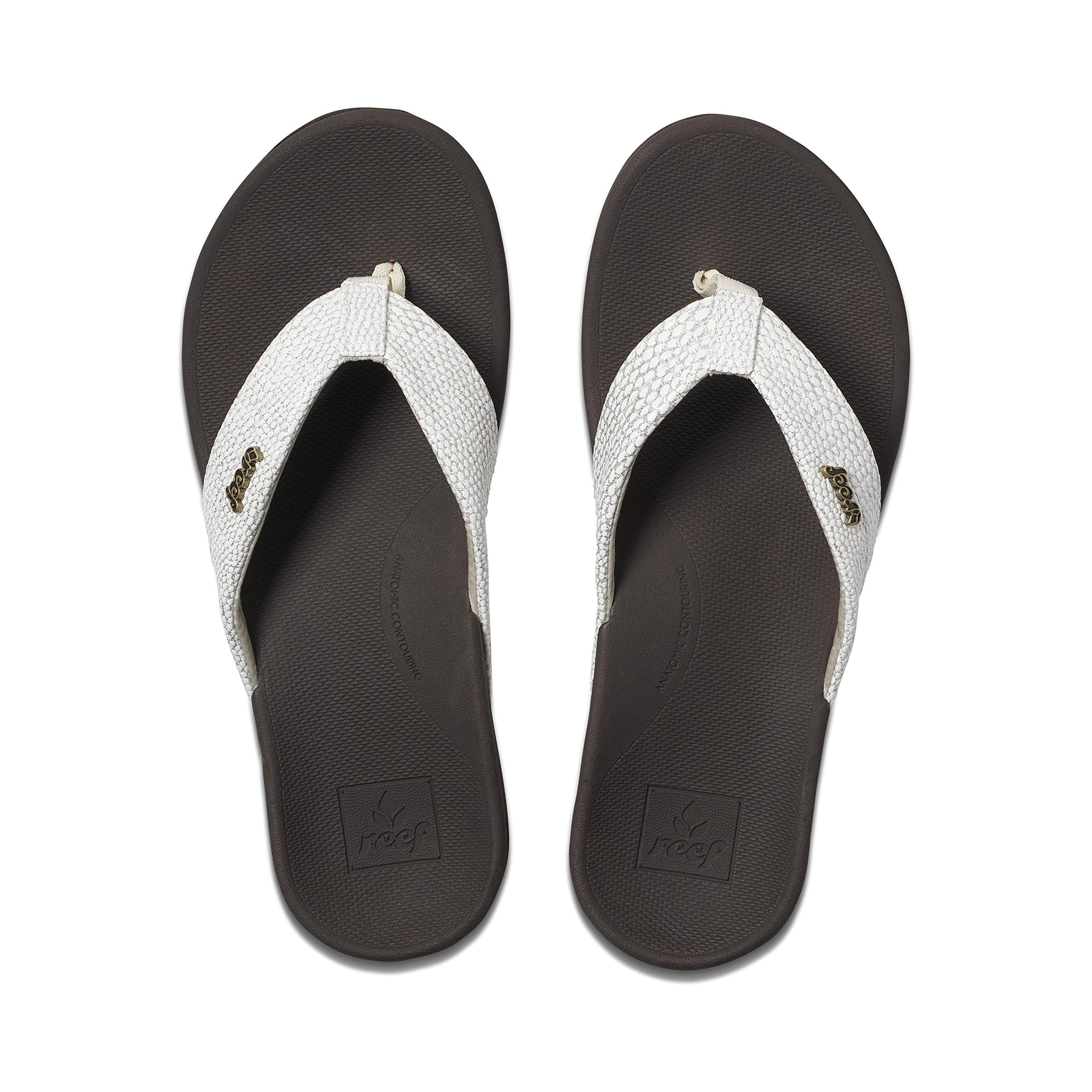 REEF Women's Ortho-Spring Flip Flop, Arch Support, Soft Cushion Footbed